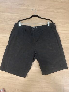 Billabong Men's Charcoal Flat Front Casual Shorts